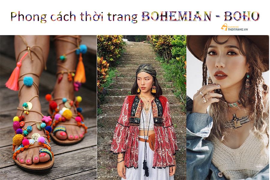 Phong cách thời trang Bohemian cho cô nàng du mục bay bổng